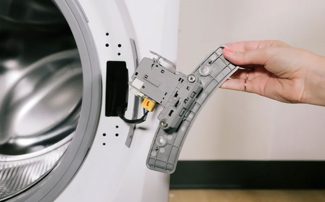 آموزش تعویض قفل درب ماشین لباسشویی
