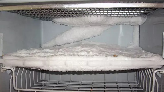 یخ زدن داخل یخچال نیکسان