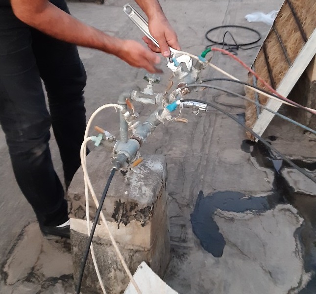 تعمیر کولر آبی در سطر